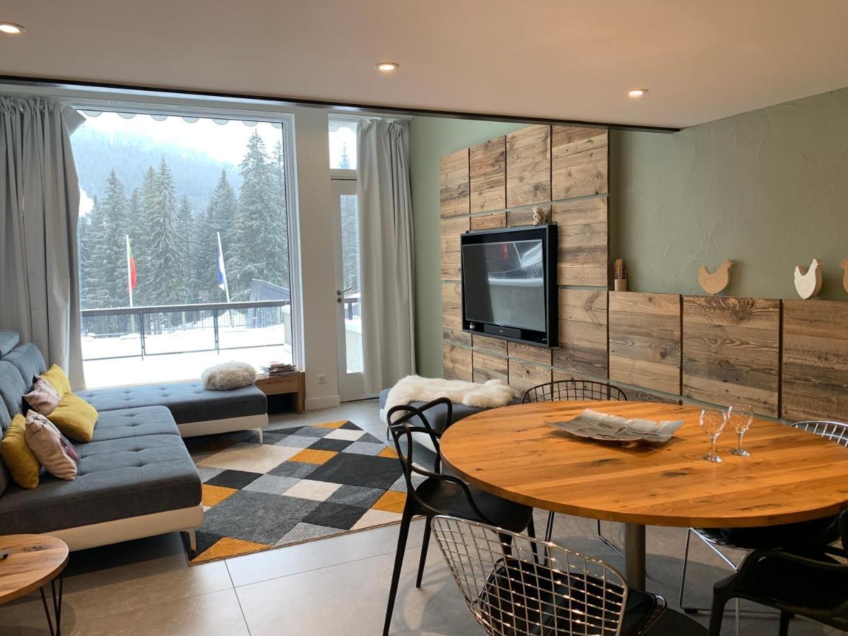 Flaine Forum L1 Cassiopee Mezzanine & Terrasse Экстерьер фото